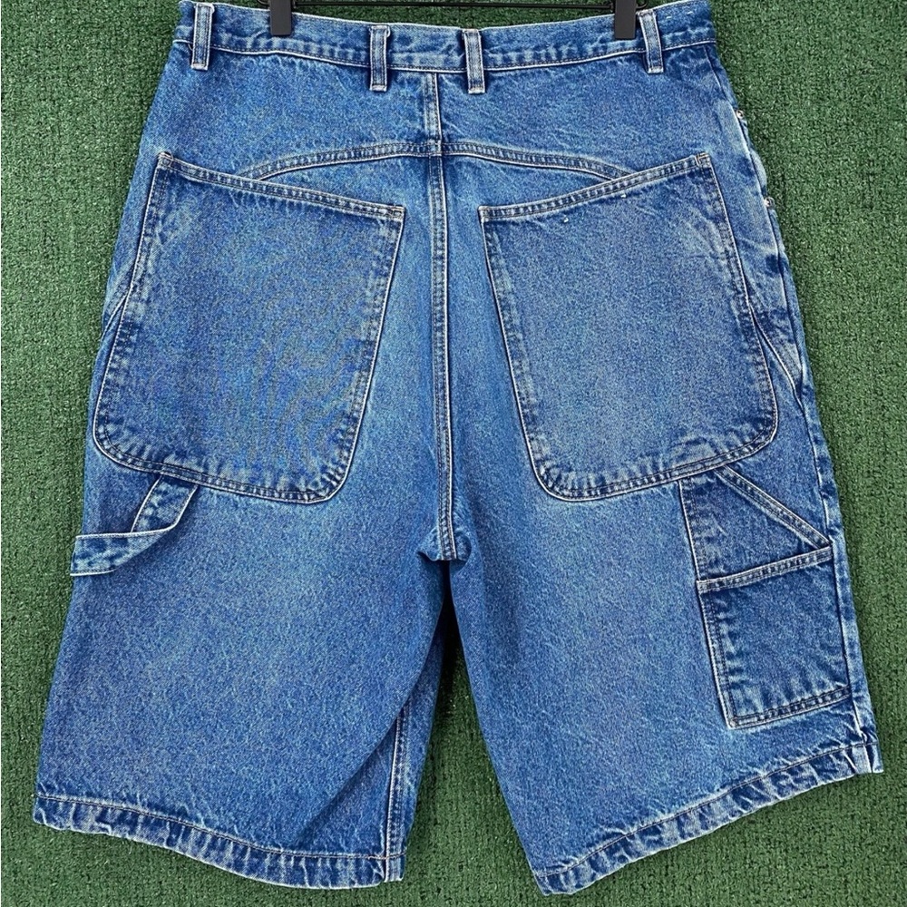 Vintage Y2K Extreme Limit Deep Pocket Carpenter Denim Jean Shorts Jorts Men’s 33
